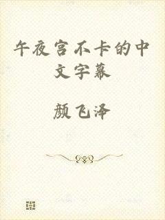 午夜宫不卡的中文字幕